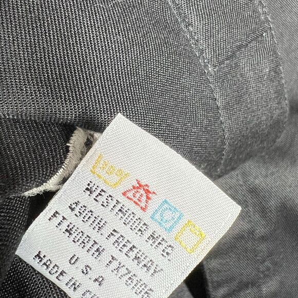 Panhandle Slim Applique Pearl Snap Rodeo Shirt Mens M Black VTG 1980 Rockabilly - Picture 9 of 11